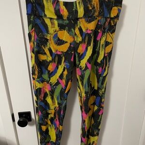 lululemon‎ athletica Multicolor Abstract Leggings